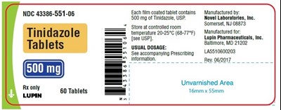 60 Tablets 500 mg
